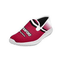 Load image into Gallery viewer, Designs by MyUtopia Shout Out:Stanford Fan #FearTheTree Mens Slip-on Canvas Sneakers
