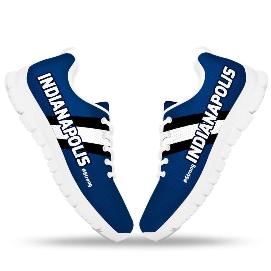 Designs by MyUtopia Shout Out:#Strong Indianapolis Fan Running Shoes