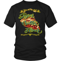 Load image into Gallery viewer, Designs by MyUtopia Shout Out:Sugar Butter Flour - T Shirt,Short Sleeve Tee / Black / Small,Adult Unisex T-Shirt
