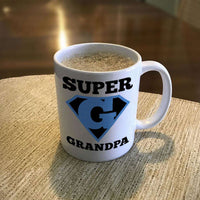 Load image into Gallery viewer, Designs by MyUtopia Shout Out:Super Grandpa White Coffee Mug
