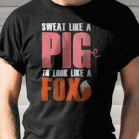 Load image into Gallery viewer, Designs by MyUtopia Shout Out:Sweat Like A Pig Adult Unisex T-Shirt
