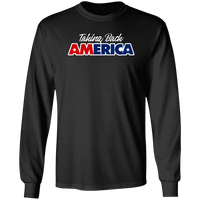 Load image into Gallery viewer, Designs by MyUtopia Shout Out:Taking Back America Trump Long Sleeve Ultra Cotton T-Shirt,S / Black,Long Sleeve T-Shirts
