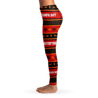 Load image into Gallery viewer, Designs by MyUtopia Shout Out:Tampa Bay Fan #GloryOfTheBay Football Fan Leggings
