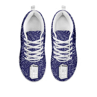 Load image into Gallery viewer, Designs by MyUtopia Shout Out:TARDIS - Women&#39;s Running Shoes,Women&#39;s / Ladies US5 (EU35) / Blue/White,Running Shoes
