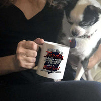 Load image into Gallery viewer, Designs by MyUtopia Shout Out:Tardis Bad Girl Ceramic Coffee Cup -White
