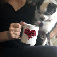 Load image into Gallery viewer, Designs by MyUtopia Shout Out:Teach Your Heart Out White Coffee Mug
