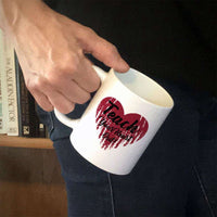 Load image into Gallery viewer, Designs by MyUtopia Shout Out:Teach Your Heart Out White Coffee Mug
