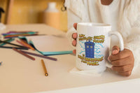 Load image into Gallery viewer, Designs by MyUtopia Shout Out:Technology Is Indistinguishable from Magic Ceramic Coffee Mugs - White
