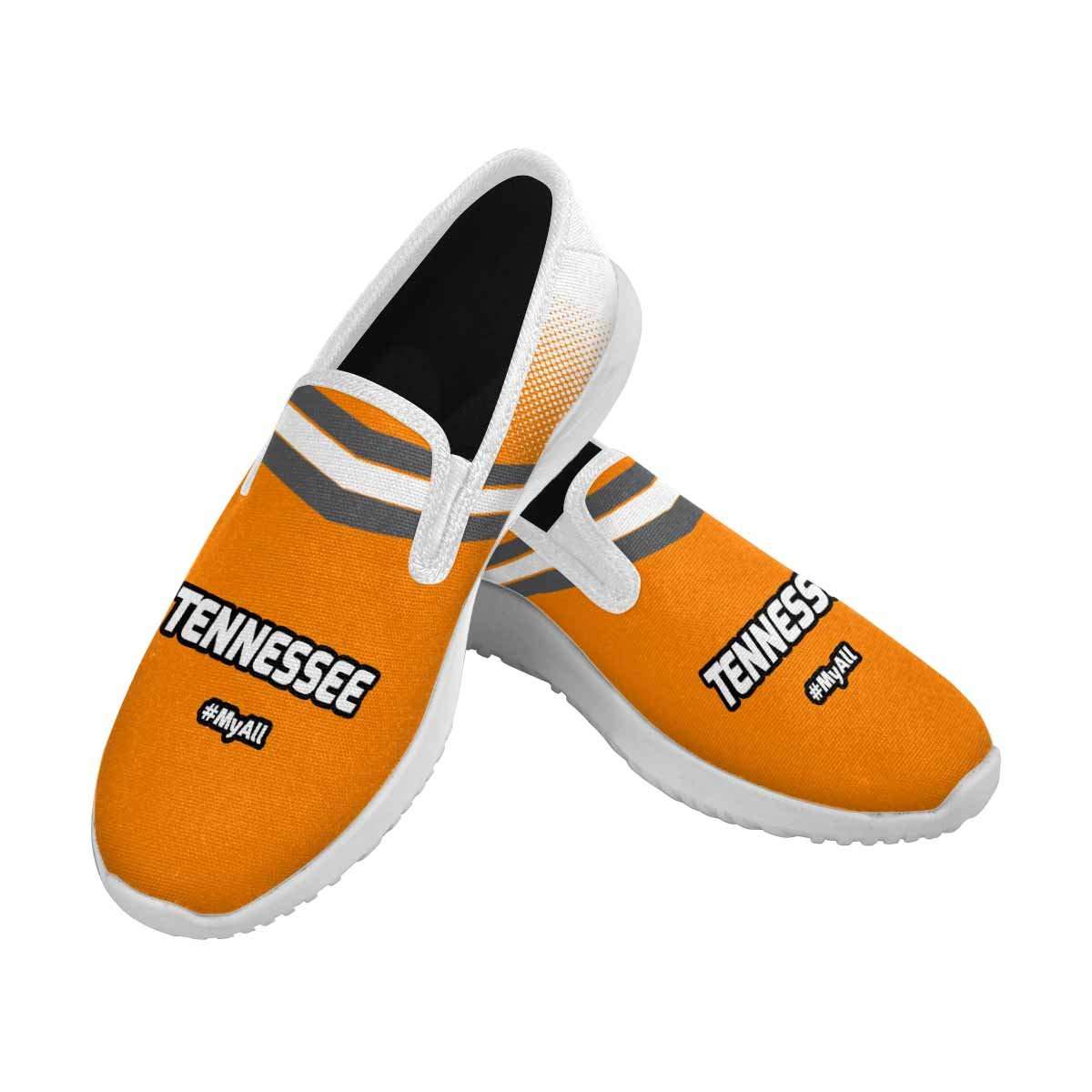 Designs by MyUtopia Shout Out:Tennesse Fan #MyAll Mens Slip-on Canvas Sneakers