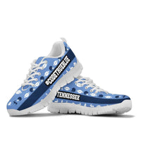 Load image into Gallery viewer, Designs by MyUtopia Shout Out:Tennessee Blue #CodeTrueBlue Football Fans Ugly Christmas Sweater style Running Shoes
