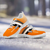 Load image into Gallery viewer, Designs by MyUtopia Shout Out:Tennessee DAD Basketball Fans Running Shoes,Mens US5 (EU38) / Orange / White,Running Shoes
