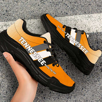 Load image into Gallery viewer, Designs by MyUtopia Shout Out:Tennessee #Rocky Top Vol Chunky Sneakers
