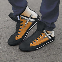Load image into Gallery viewer, Designs by MyUtopia Shout Out:Tennessee Volunteers Basketball Fans Canvas High Top Shoes
