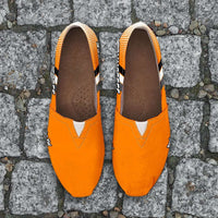 Load image into Gallery viewer, Designs by MyUtopia Shout Out:Tennessee Volunteers Fan Casual Canvas Slip on Shoes Women&#39;s Flats
