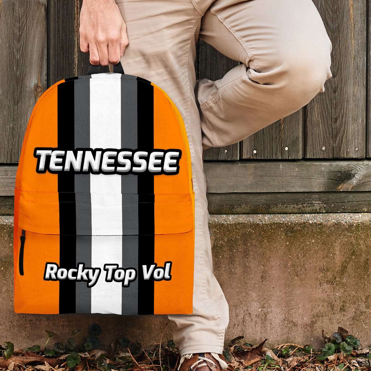 Designs by MyUtopia Shout Out:Tennessee Volunteers Rocky Top Vol Basketball Fans Backpack