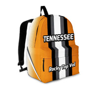 Load image into Gallery viewer, Designs by MyUtopia Shout Out:Tennessee Volunteers Rocky Top Vol Basketball Fans Backpack,Small (12 x 9 x 5 Inches) / Child (Ages 4 to 7) / Orange / White,Backpacks
