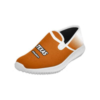Load image into Gallery viewer, Designs by MyUtopia Shout Out:Texas Fan #Hookem Mens Slip-on Canvas Sneakers
