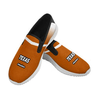 Load image into Gallery viewer, Designs by MyUtopia Shout Out:Texas Fan #Hookem Mens Slip-on Canvas Sneakers
