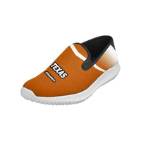 Load image into Gallery viewer, Designs by MyUtopia Shout Out:Texas Fan #Hookem Mens Slip-on Canvas Sneakers

