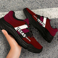 Load image into Gallery viewer, Designs by MyUtopia Shout Out:Texas #GigEmAgs Chunky Sneakers
