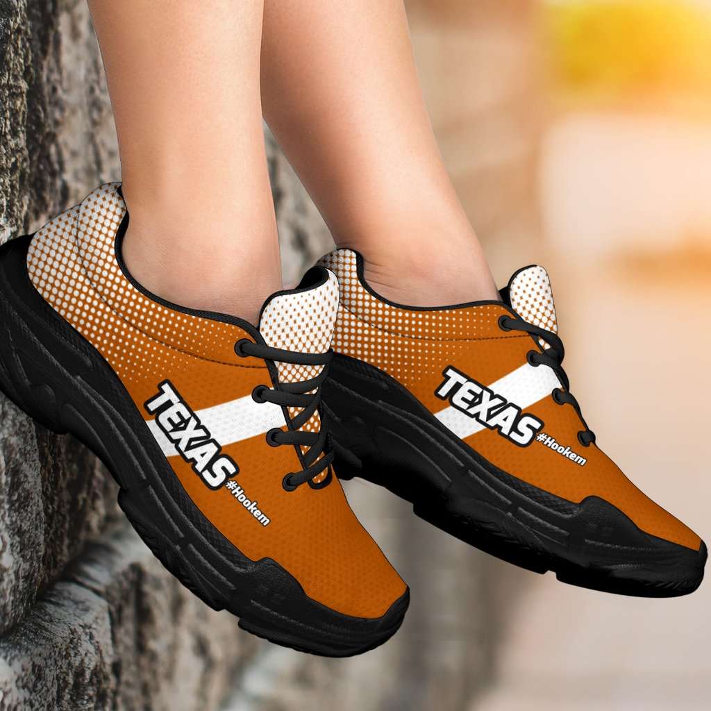 Designs by MyUtopia Shout Out:Texas #HookEm Chunky Sneakers