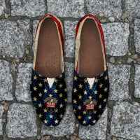 Load image into Gallery viewer, Designs by MyUtopia Shout Out:Texas Strong Casual Canvas Slip on Shoes Women&#39;s Flats
