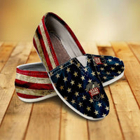 Load image into Gallery viewer, Designs by MyUtopia Shout Out:Texas Strong Casual Canvas Slip on Shoes Women&#39;s Flats
