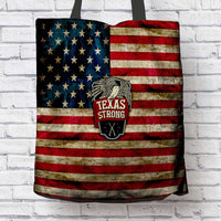 Load image into Gallery viewer, Designs by MyUtopia Shout Out:Texas Strong Fabric Totebag Reusable Shopping Tote
