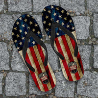 Load image into Gallery viewer, Designs by MyUtopia Shout Out:Texas Strong Flip-Flops
