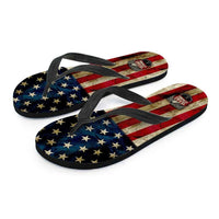 Load image into Gallery viewer, Designs by MyUtopia Shout Out:Texas Strong Flip-Flops
