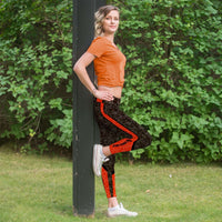 Load image into Gallery viewer, Designs by MyUtopia Shout Out:The Dawg Pound Cleveland Football Fan Ladies Fashion Leggings
