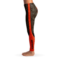 Load image into Gallery viewer, Designs by MyUtopia Shout Out:The Dawg Pound Cleveland Football Fan Ladies Fashion Leggings

