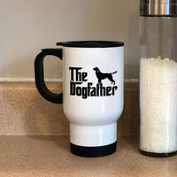 Load image into Gallery viewer, Designs by MyUtopia Shout Out:The Dog Father 14oz Stainless Steel Travel Mug
