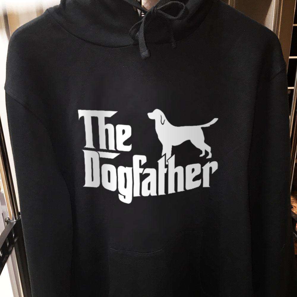 Designs by MyUtopia Shout Out:The Dog Father Core Fleece Pullover Hoodie