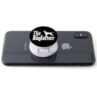 Load image into Gallery viewer, Designs by MyUtopia Shout Out:The Dog Father Hinged Phone Grip and Stand for Smartphones and Tablets
