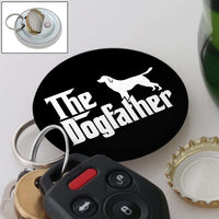 Load image into Gallery viewer, Designs by MyUtopia Shout Out:The Dog Father Magnetic Key chain and bottle opener
