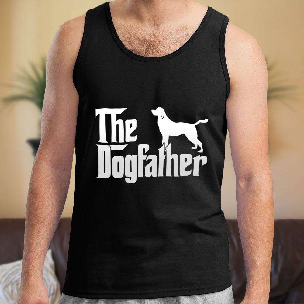 Designs by MyUtopia Shout Out:The Dog Father Unisex Tank Top