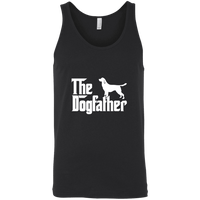 Load image into Gallery viewer, Designs by MyUtopia Shout Out:The Dog Father Unisex Tank Top,X-Small / Black,Tank Tops
