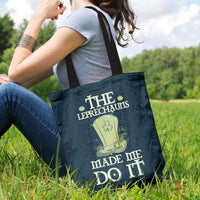 Load image into Gallery viewer, Designs by MyUtopia Shout Out:The Leprechauns Made Me Do It Fabric Totebag Reusable Shopping Tote
