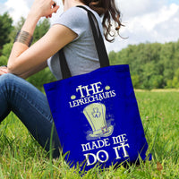 Load image into Gallery viewer, Designs by MyUtopia Shout Out:The Leprechauns Made Me Do It Fabric Totebag Reusable Shopping Tote
