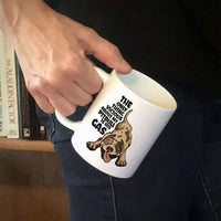 Load image into Gallery viewer, Designs by MyUtopia Shout Out:The Only Thing Vicious About My Pitbull Is His Gas Ceramic White Coffee Mug
