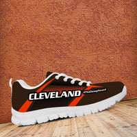 Load image into Gallery viewer, Designs by MyUtopia Shout Out:#TheDawgPound Cleveland Fan Mesh Fabric Running Shoes v2
