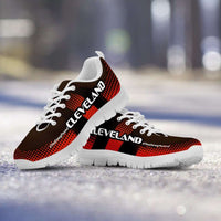 Load image into Gallery viewer, Designs by MyUtopia Shout Out:#TheDawgPound Cleveland Fan Mesh Fabric Running Shoes v3
