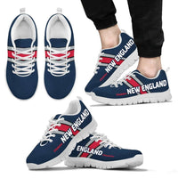 Load image into Gallery viewer, Designs by MyUtopia Shout Out:#TheNation New England Fan Running Shoes
