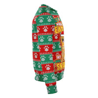 Load image into Gallery viewer, Designs by MyUtopia Shout Out:They See You When Your Eating Snacks German Shephard - 3D Ugly Christmas Holiday Fashion Sweatshirt
