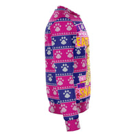 Load image into Gallery viewer, Designs by MyUtopia Shout Out:They See You When Your Eating Snacks Golden Retriever - 3D Ugly Christmas Holiday Fashion Sweatshirt
