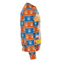 Load image into Gallery viewer, Designs by MyUtopia Shout Out:They See You When You&#39;re Eating Snacks Poodle - 3D Ugly Christmas Holiday Fashion Sweatshirt
