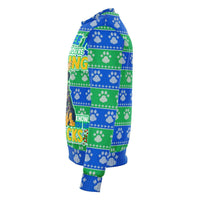 Load image into Gallery viewer, Designs by MyUtopia Shout Out:They See You When You&#39;re Eating Snacks Rottweiler - 3D Ugly Christmas Holiday Fashion Sweatshirt
