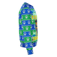 Load image into Gallery viewer, Designs by MyUtopia Shout Out:They See You When You&#39;re Eating Snacks Rottweiler - 3D Ugly Christmas Holiday Fashion Sweatshirt
