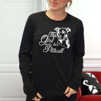 Load image into Gallery viewer, Designs by MyUtopia Shout Out:This Girl Loves Her Pitbull Adult Long Sleeve Tee
